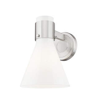 Downtown Urban One Light Wall Sconce in Satin Nickel (405|464-1W-SN-G464C-7GW)