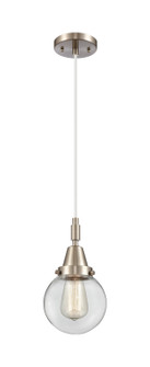 Caden One Light Mini Pendant in Brushed Satin Nickel (405|447-1P-SN-G202-6)