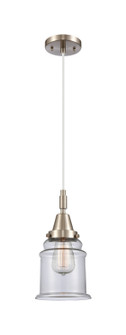 Caden One Light Mini Pendant in Brushed Satin Nickel (405|447-1P-SN-G182)