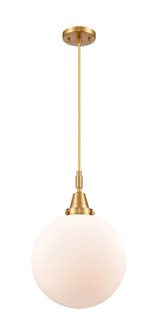 Caden One Light Mini Pendant in Satin Gold (405|447-1P-SG-G201-12)