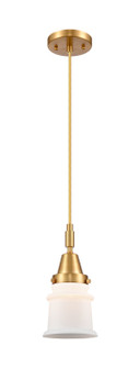Caden One Light Mini Pendant in Satin Gold (405|447-1P-SG-G181S)