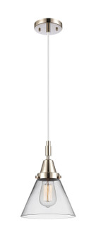 Caden One Light Pendant in Polished Nickel (405|447-1P-PN-G42)