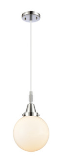 Caden One Light Mini Pendant in Polished Chrome (405|447-1P-PC-G201-8)