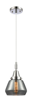Caden One Light Pendant in Polished Chrome (405|447-1P-PC-G173)