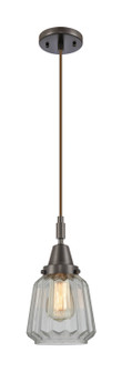 Caden One Light Mini Pendant in Oil Rubbed Bronze (405|447-1P-OB-G142)