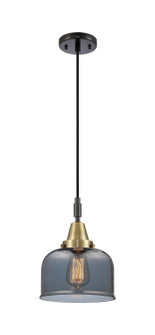 Caden One Light Mini Pendant in Black Antique Brass (405|447-1P-BAB-G73)