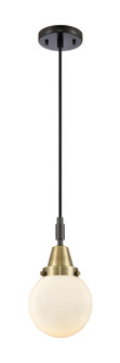 Caden One Light Pendant in Black Antique Brass (405|447-1P-BAB-G201-6)