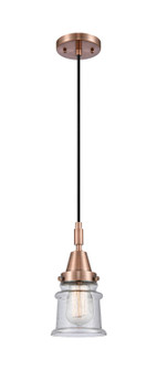 Caden One Light Mini Pendant in Antique Copper (405|447-1P-AC-G184S)