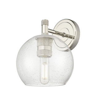 Downtown Urban One Light Wall Sconce in Polished Nickel (405|434-1W-PN-G124-6)