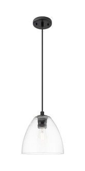 Downtown Urban One Light Pendant in Matte Black (405|434-1P-BK-GBD-92)