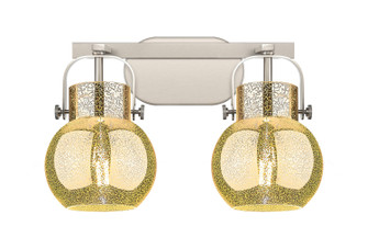 Downtown Urban Two Light Bath Vanity in Satin Nickel (405|423-2W-SN-G410-6ME)