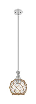 Ballston One Light Pendant in Brushed Satin Nickel (405|415-1S-SN-G122-8RB)