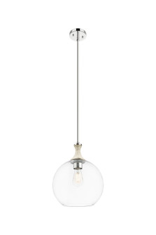 Ballston One Light Mini Pendant in Polished Nickel (405|415-1SR-PN-G122-12)
