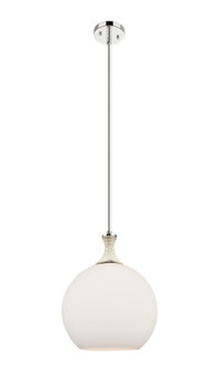 Ballston One Light Mini Pendant in Polished Nickel (405|415-1SR-PN-G121-12)