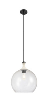 Ballston One Light Pendant in Matte Black (405|415-1SR-BK-G124-14)