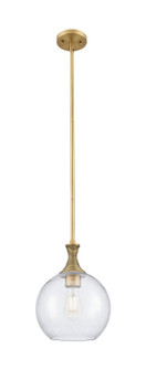 Ballston One Light Mini Pendant in Brushed Brass (405|415-1S-BB-G124-10)