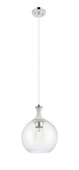 Ballston One Light Pendant in Polished Nickel (405|415-1PR-PN-G122-10)
