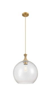 Ballston One Light Pendant in Brushed Brass (405|415-1PR-BB-G124-14)