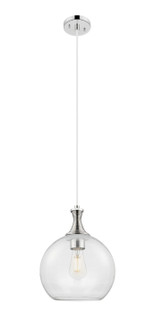 Ballston One Light Pendant in Polished Nickel (405|415-1P-PN-G122-8)