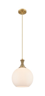 Ballston One Light Mini Pendant in Brushed Brass (405|415-1P-BB-G121-10)