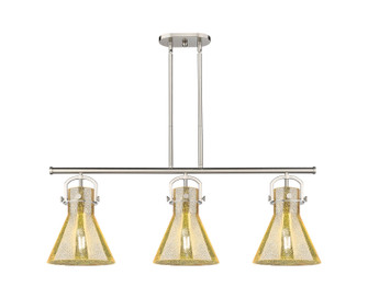 Downtown Urban Three Light Island Pendant in Satin Nickel (405|410-3I-SN-G411-10ME)