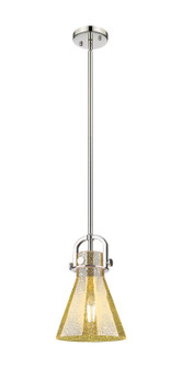 Downtown Urban One Light Mini Pendant in Polished Nickel (405|410-1SS-PN-G411-8ME)