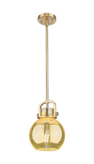 Downtown Urban One Light Mini Pendant in Champagne Bronze (405|410-1SS-CB-G410-8ME)
