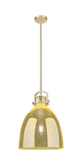 Downtown Urban One Light Pendant in Champagne Bronze (405|410-1SL-CB-G412-14ME)