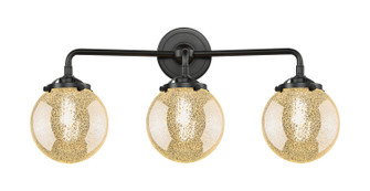 Nouveau Three Light Bath Vanity in Oil Rubbed Bronze (405|284-3W-OB-G208-6)