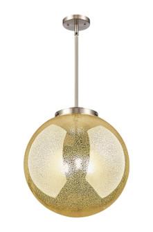 Essex Three Light Pendant in Brushed Satin Nickel (405|221-3S-SN-G208-16)