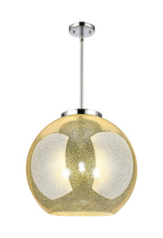 Essex Three Light Pendant in Polished Chrome (405|221-3S-PC-G128-18)