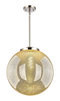 Essex One Light Pendant in Polished Nickel (405|221-1S-PN-G208-16)