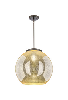 Essex One Light Pendant in Oil Rubbed Bronze (405|221-1S-OB-G128-18)