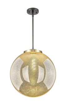 Essex One Light Pendant in Black Antique Brass (405|221-1S-BAB-G208-16)