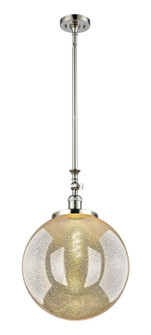 Franklin Restoration One Light Mini Pendant in Polished Nickel (405|206-PN-G208-16)