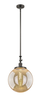 Franklin Restoration One Light Mini Pendant in Oil Rubbed Bronze (405|206-OB-G208-14)