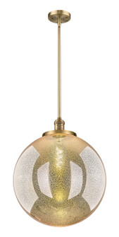 Franklin Restoration One Light Pendant in Brushed Brass (405|201S-BB-G208-18)