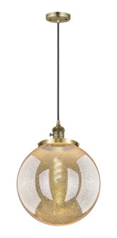 Franklin Restoration One Light Mini Pendant in Antique Brass (405|201CSW-AB-G208-14)