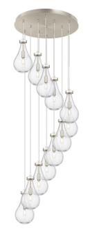 Downtown Urban 12 Light Pendant in Brushed Satin Nickel (405|126-451-1P-SN-G451-7SDY)