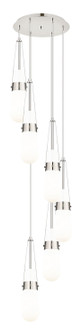 Downtown Urban Six Light Pendant in Polished Nickel (405|116-452-1P-PN-G452-4GWH)