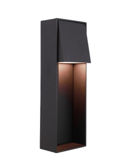 Nook LED Outdoor Lantern in Midnight (46|ZA6712-MN-LED)