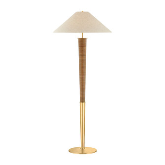 Bohicket One Light Floor Lamp in Aged Brass (70|CBL6524-AGB)