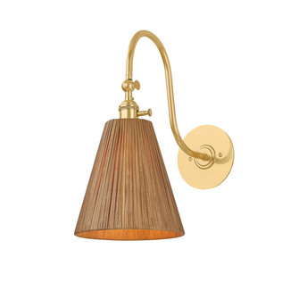 Ruthin One Light Wall Sconce in Aged Brass (70|2115-AGB)