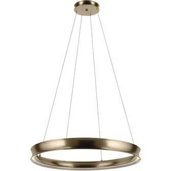 Larousse LED Chandelier in Champagne Bronze (12|52747CPZLED)