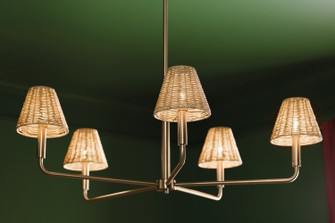 Bekah Five Light Chandelier in Champagne Bronze (12|52731CPZ)