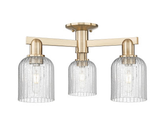 Arcadia Three Light Semi-Flush Mount in Champagne Bronze (405|716-3F-CB-G559-5SDY)