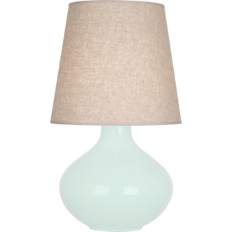 June One Light Table Lamp in Mint Glazed Ceramic (165|MN991)