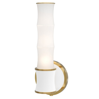 Kane One Light Wall Sconce in Matte Daisy w/Modern Brass (165|MDY68)