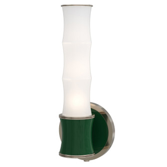 Kane One Light Wall Sconce in Jungle w/Polished Nickel (165|JU69)