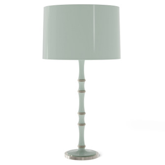 Kane One Light Table Lamp in Celadon w/Polished Nickel (165|CL72X)